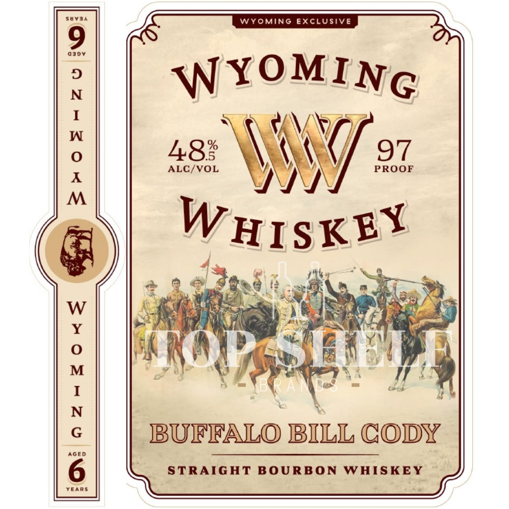 Wyoming Whiskey Buffalo Bill Cody Bourbon Bourbon Wyoming Whiskey 