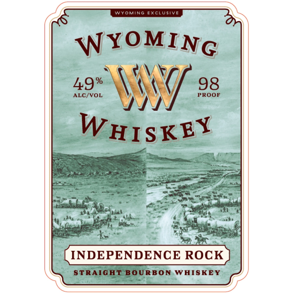 Wyoming Whiskey Independence Rock Straight Bourbon Bourbon Wyoming Whiskey 