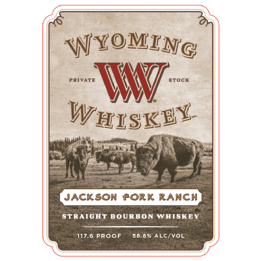 Wyoming Whiskey Jackson Fork Ranch Straight Bourbon Bourbon Wyoming Whiskey 