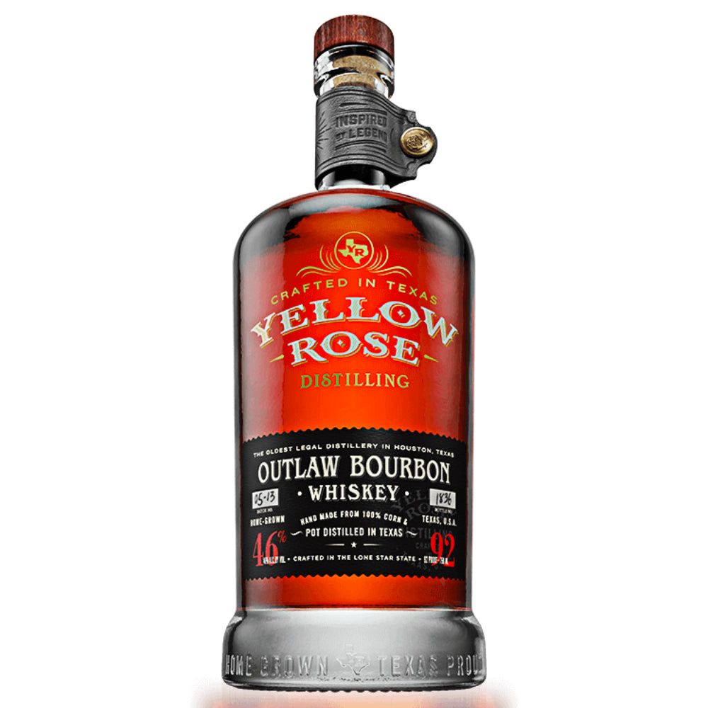 Yellow Rose Outlaw Bourbon 92 Proof Bourbon Yellow Rose Distilling 