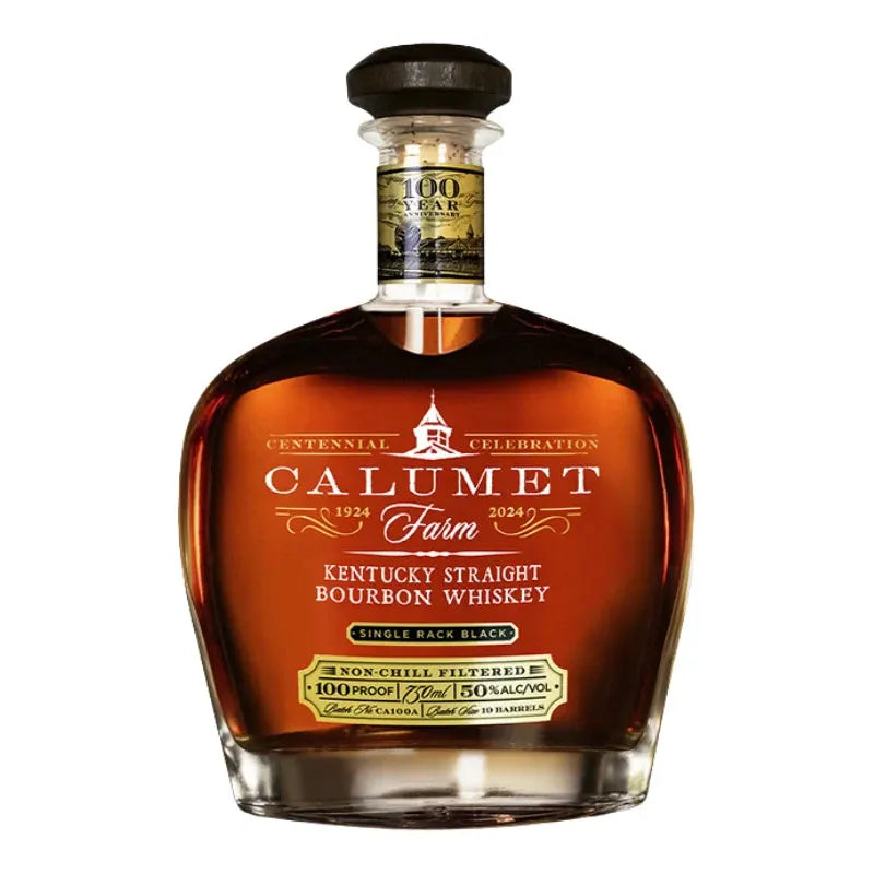 Calumet Origin Bottle Straight Bourbon 100th Anniversary Release Bourbon Calumet Farm 