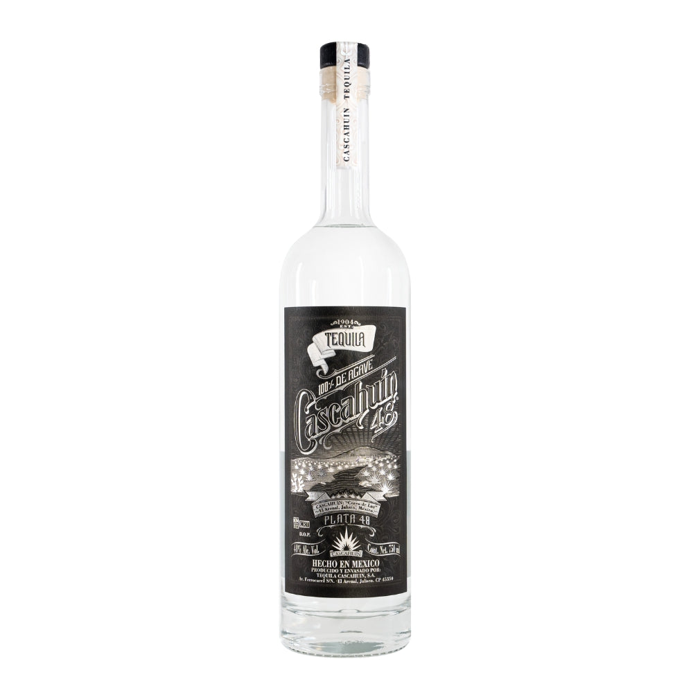 Cascahuin 48 Plata Tequila Tequila Cascahuin Tequila 
