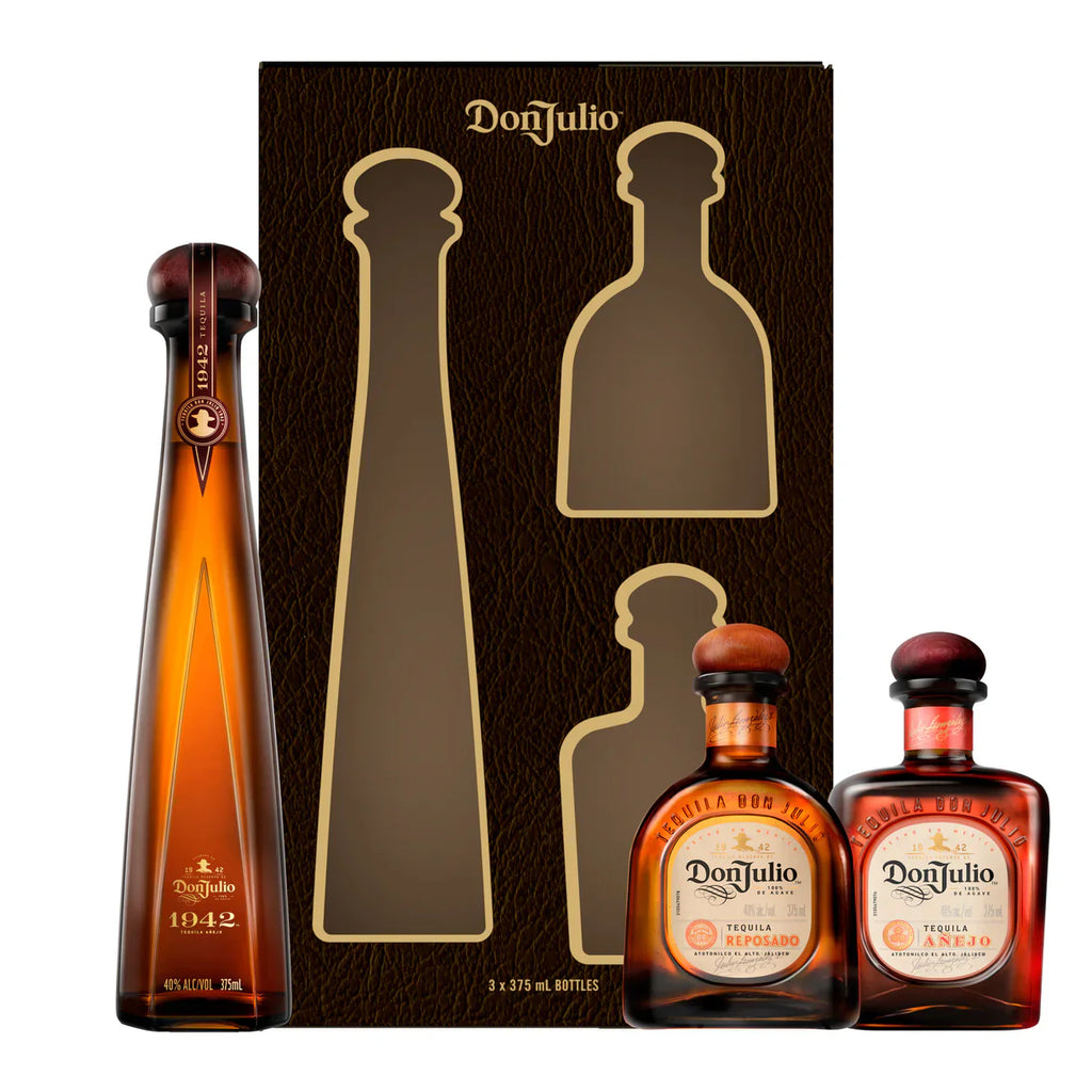 Don Julio 1942, Reposado & Añejo Gift Pack 3x375ml Tequila Don Julio Tequila 