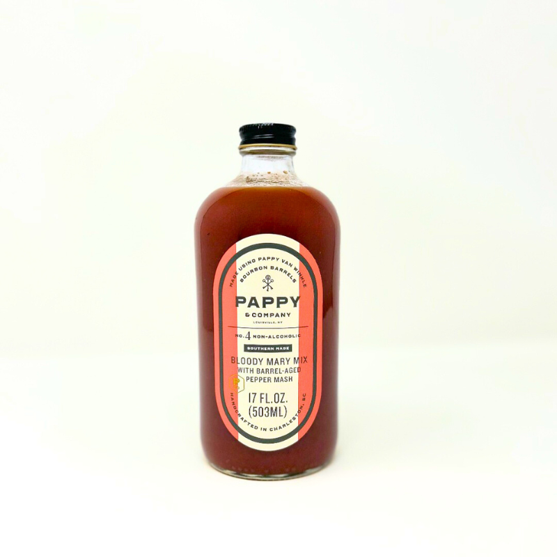 Bloody Mary Mix with Barrel-Aged Pepper Mash Food Pappy & Company 