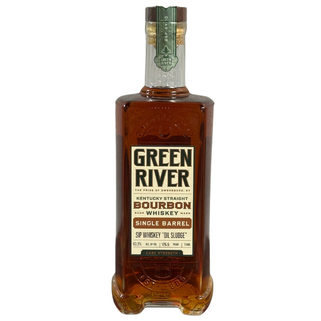 Green River Bourbon x Sip Whiskey Private Select 'Oil Sludge' 126.6 Proof Bourbon Green River Distilling 