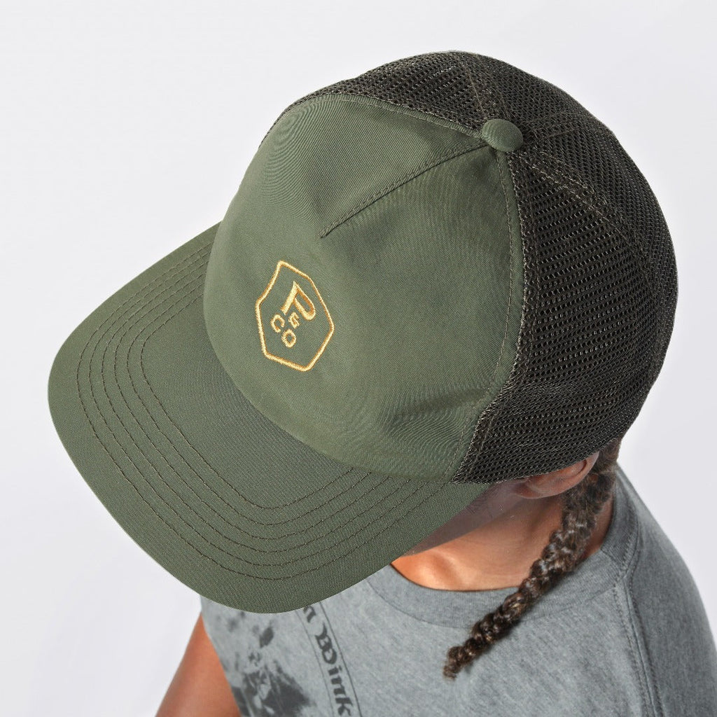 Pappy & Company Olive Performance Hat Apparel & Gear Pappy & Company 