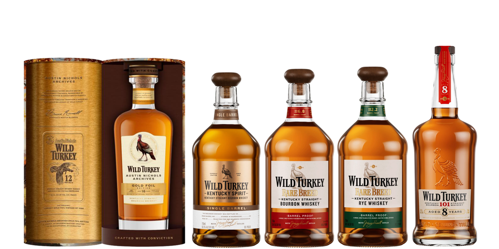 Wild Turkey Austin Nichols Archives Gold Foil Edition Bundle Wild Turkey Austin Nichols Archives Gold Foil Edition Bundle