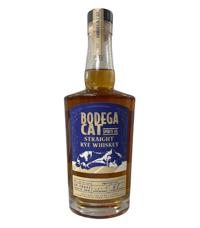 Bodega Cat Straight Rye Whiskey Straight Rye Whiskey Bodega Cat 