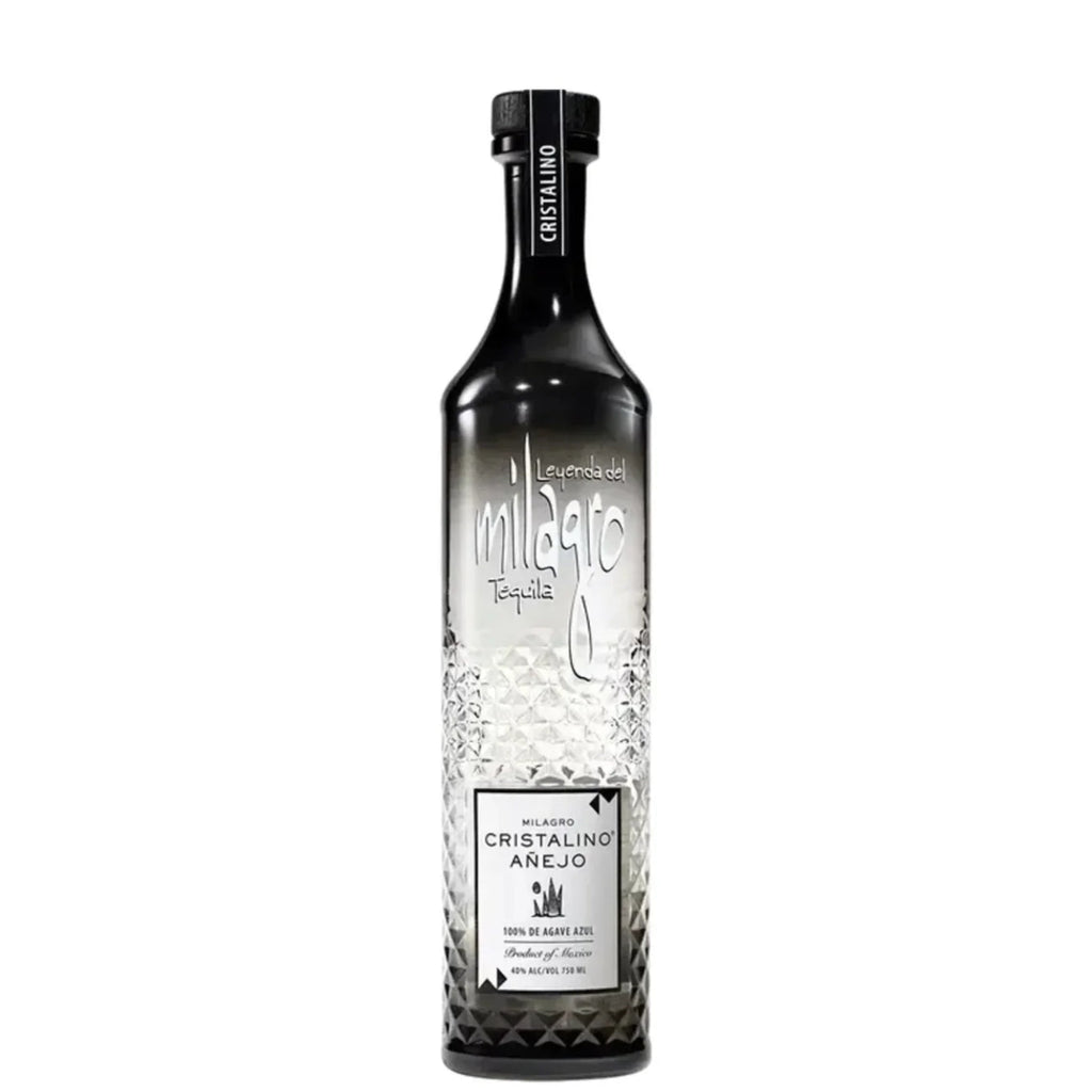 Milagro Cristalino Anejo Tequila Milagro Tequila 