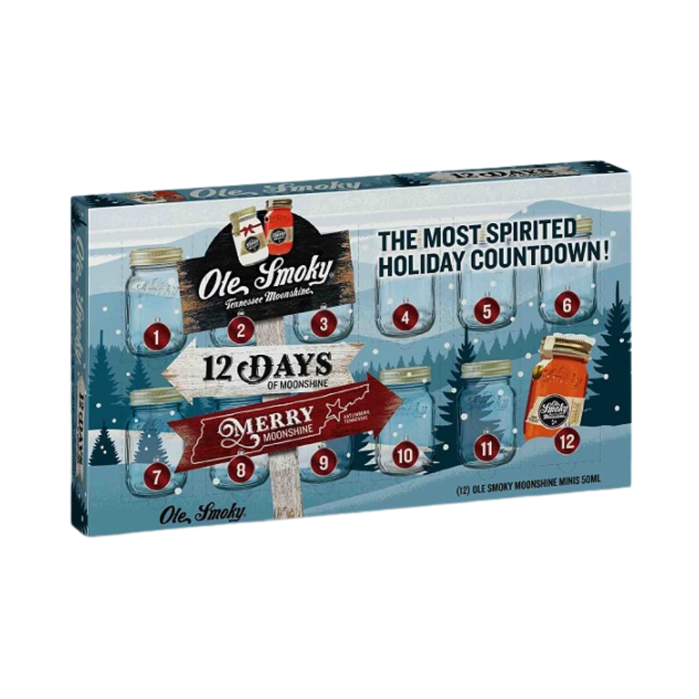 Ole Smoky 12 Days of Moonshine Minis Holiday Pack Moonshine Ole Smoky 