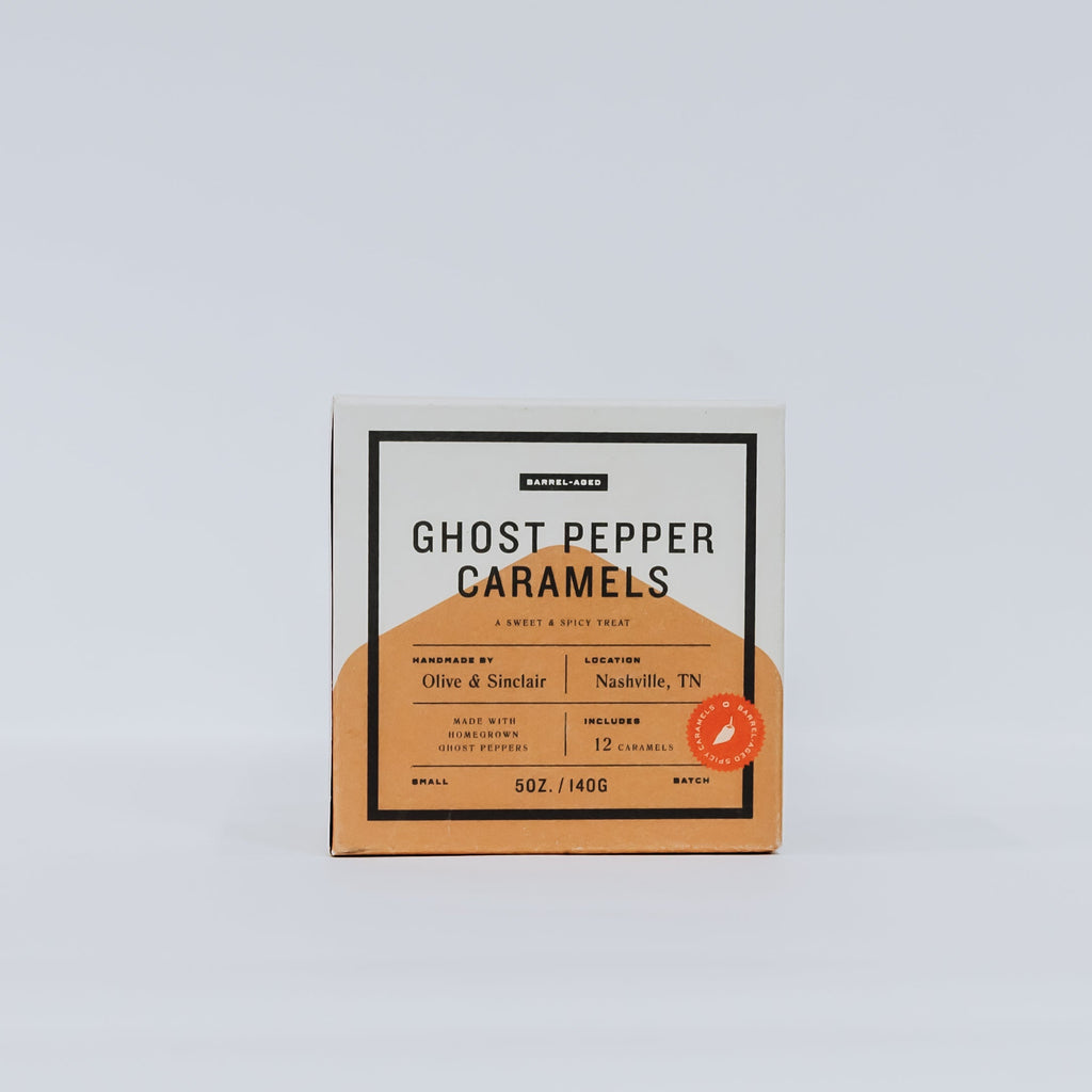 Pappy Van Winkle Barrel Aged Ghost Pepper Caramels Food Pappy & Company 