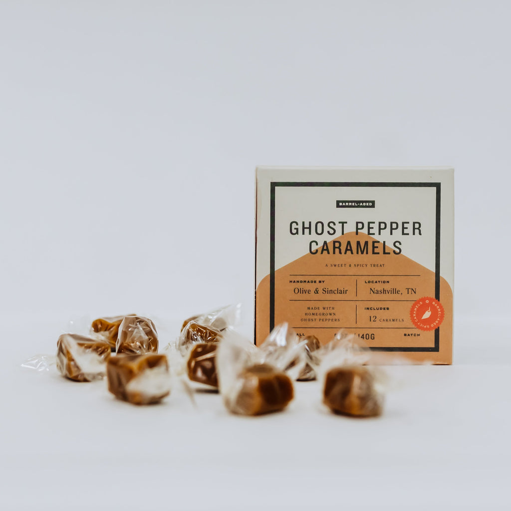 Pappy Van Winkle Barrel Aged Ghost Pepper Caramels Food Pappy & Company 