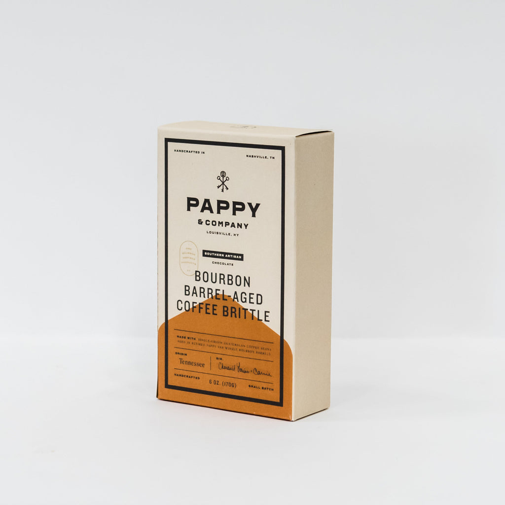 Pappy Van Winkle Bourbon Barrel Aged Coffee Brittle Food Pappy & Company 