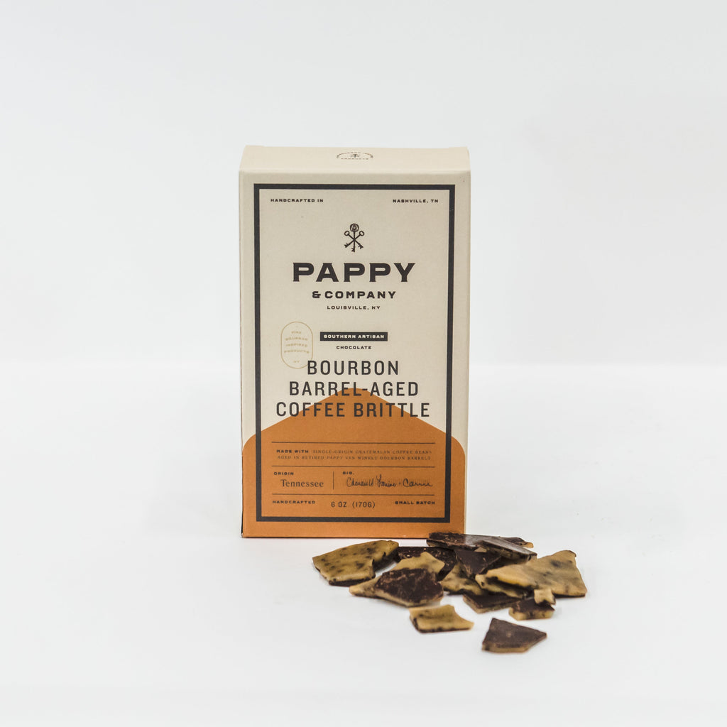 Pappy Van Winkle Bourbon Barrel Aged Coffee Brittle Food Pappy & Company 
