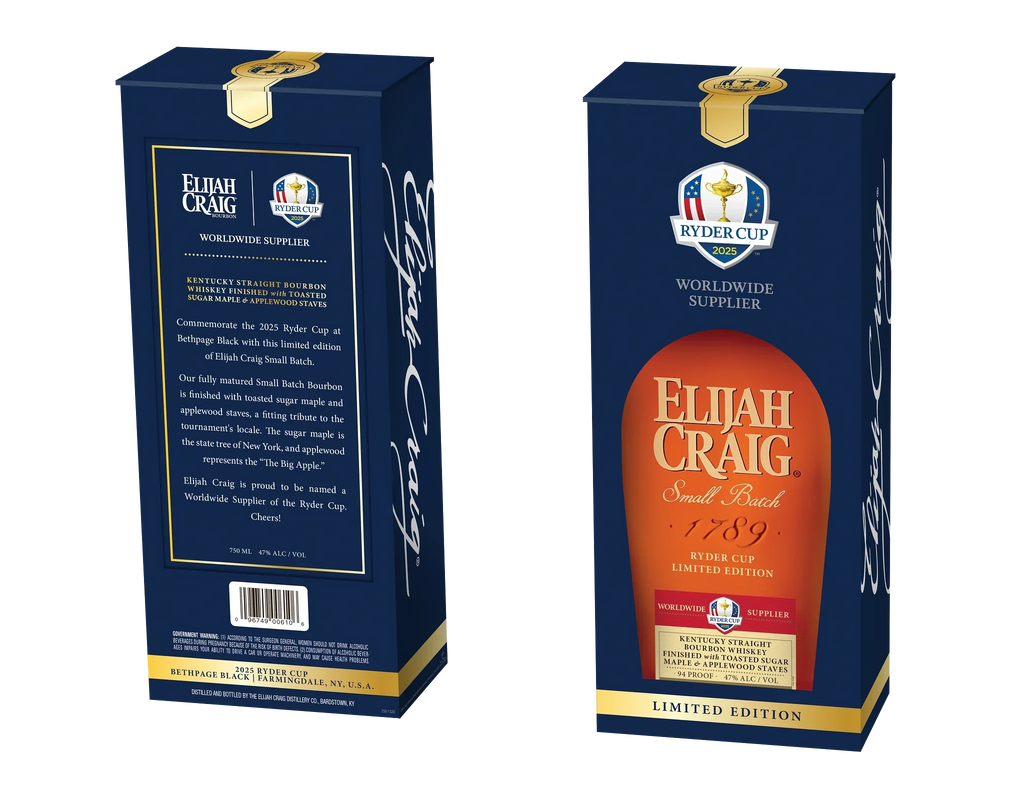 Elijah Craig Ryder Cup 2025 Edition Bundle Bourbon Elijah Craig 