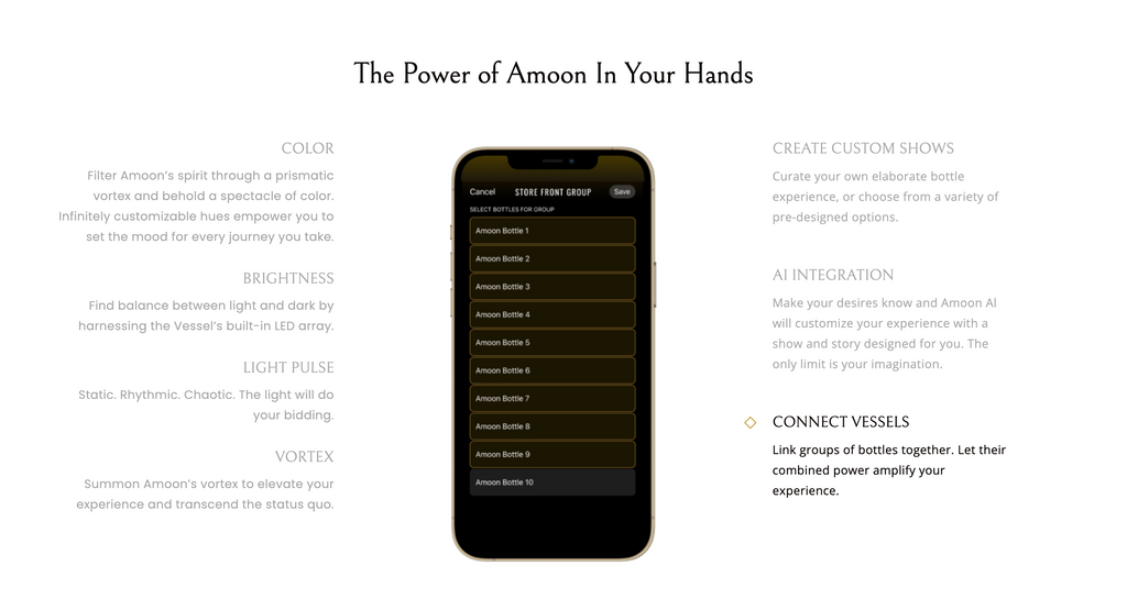Amoon Vodka With Vortex Control Unit Vodka Amoon Vodka 