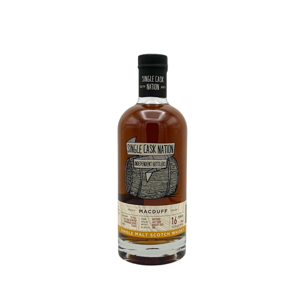 Single Cask Nation Macduff 16 Year Old Whiskey Single Cask Nation 