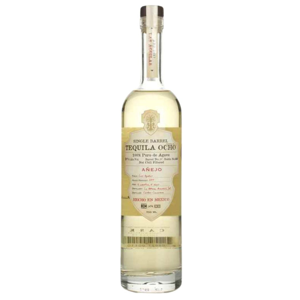 Tequila Ocho Extra Anejo 2017 Las Aguilas Tequila Tequila Ocho 