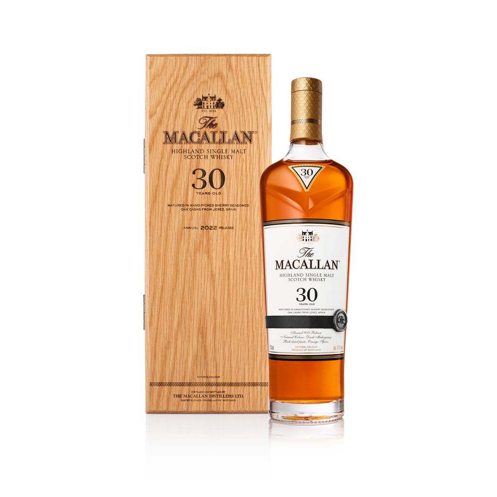 The Macallan 30 Year Old Sherry Oak Scotch The Macallan 