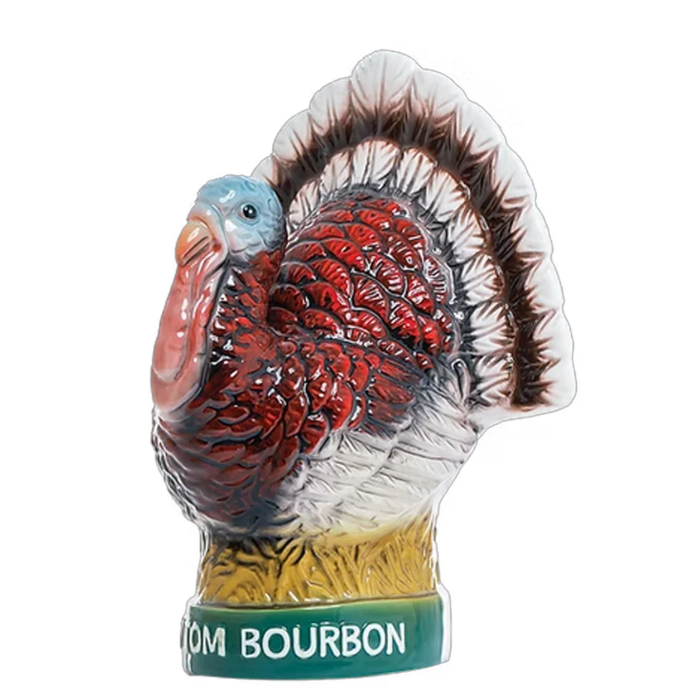 Turkey Tom American Bourbon Whiskey Decanter