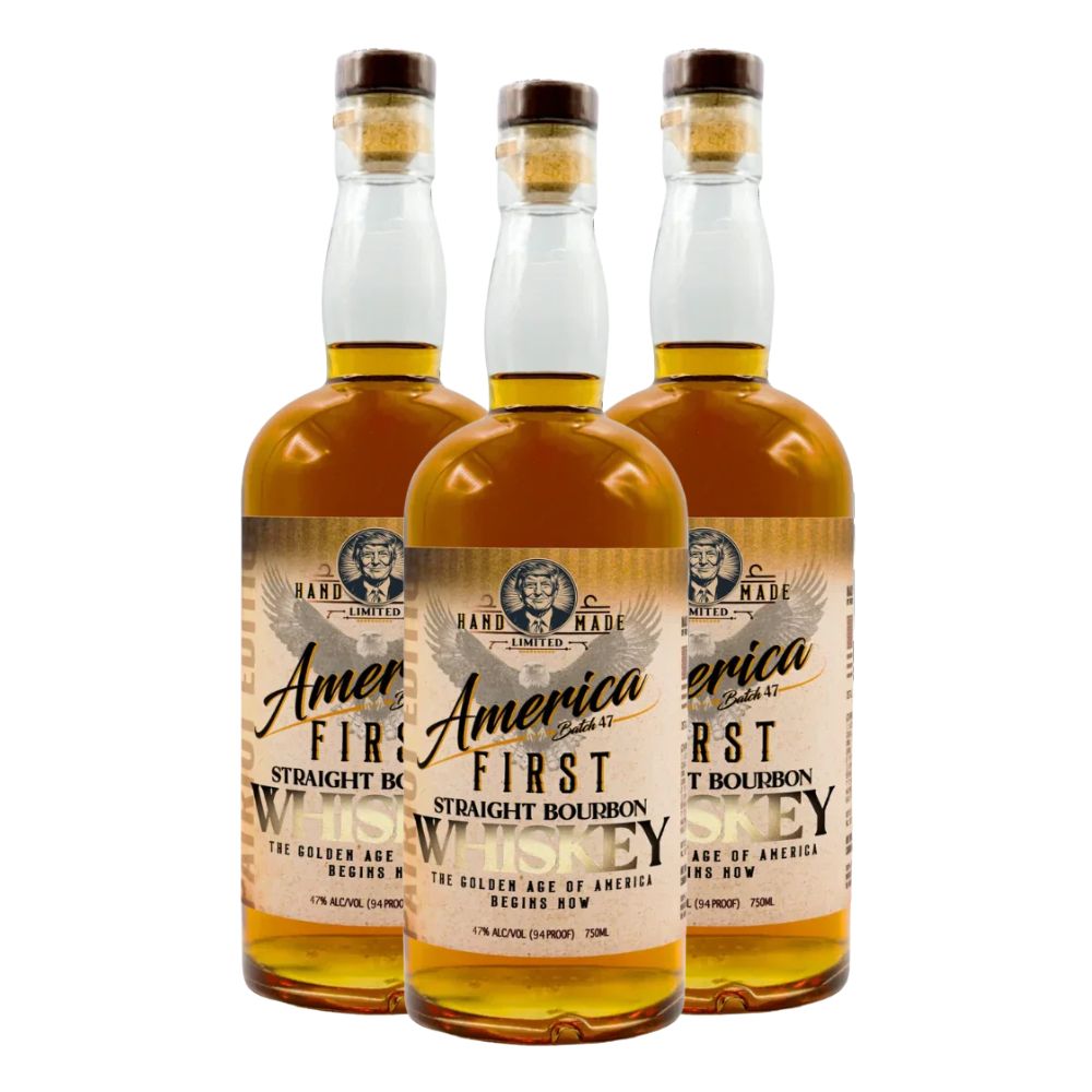 America First Bourbon Whiskey 3pk Bourbon America First Bourbon 