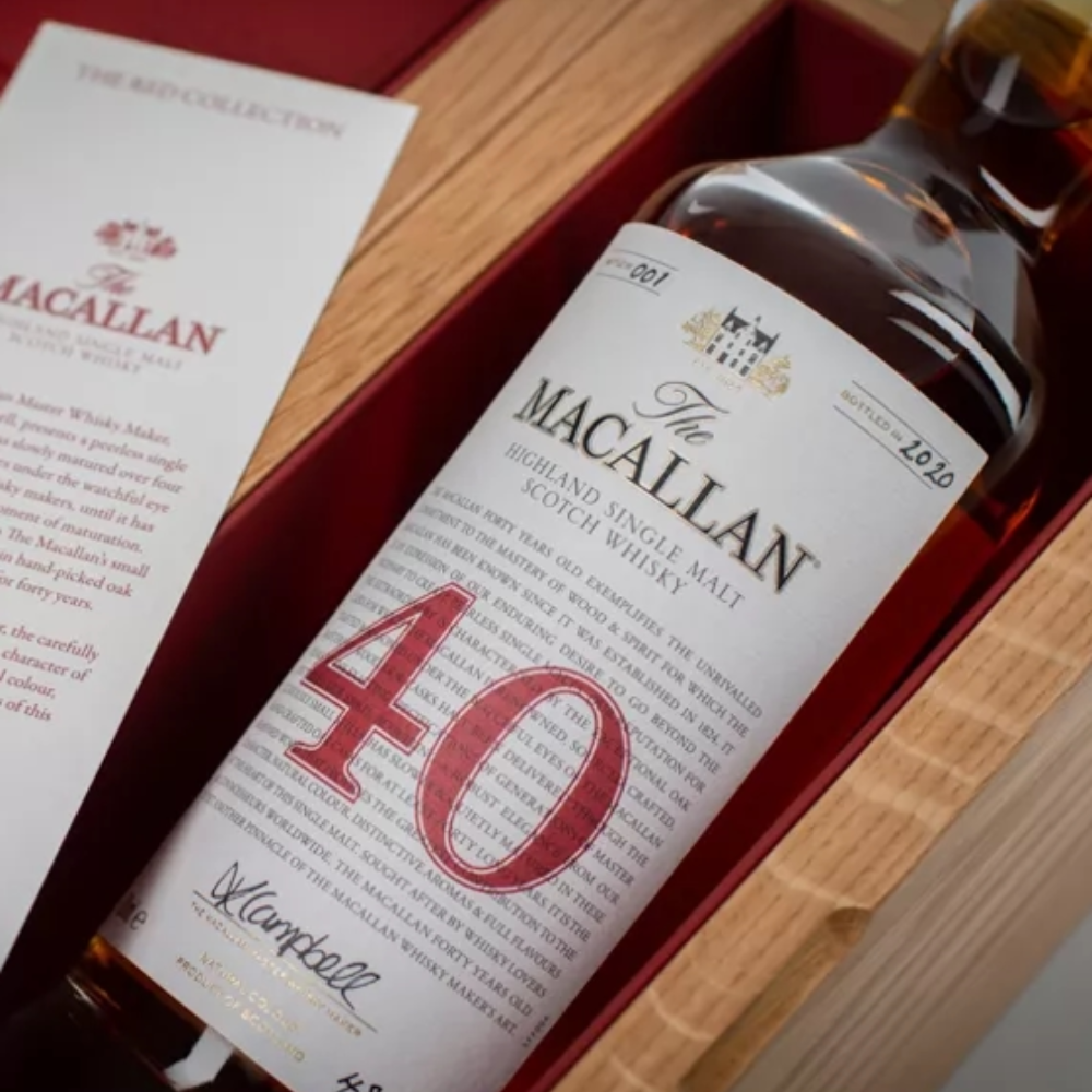 The Macallan Red Collection 40 Year Old 2025 Edition – Mission Trails ...
