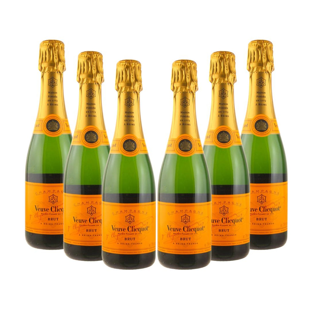Veuve Clicquot Brut 375ML 6pk Champagne Veuve Clicquot 