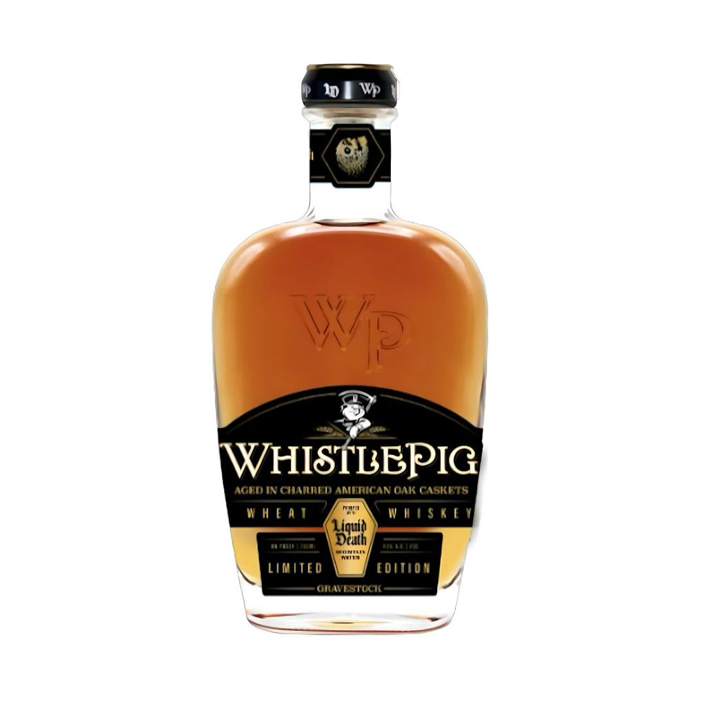 WhistlePig X Liquid Death Gravestock Wheat Whiskey 3pk Wheat Whiskey WhistlePig 