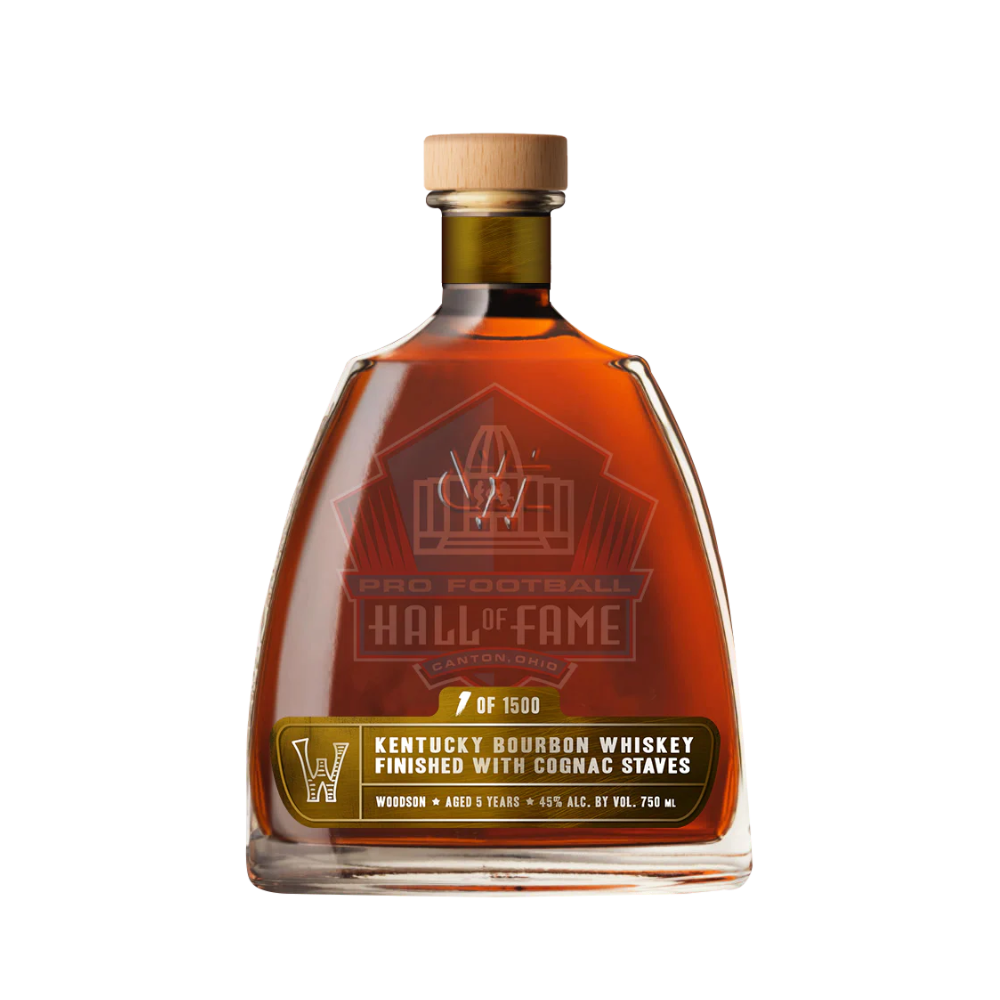 Woodson Hall Of Fame Bourbon Finished w/ Cognac Staves Bourbon Woodson Whiskey 