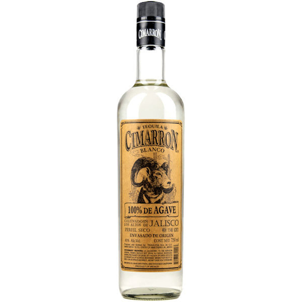 Cimarrón Tequila Blanco 750ml Tequila Cimarrón Tequila 
