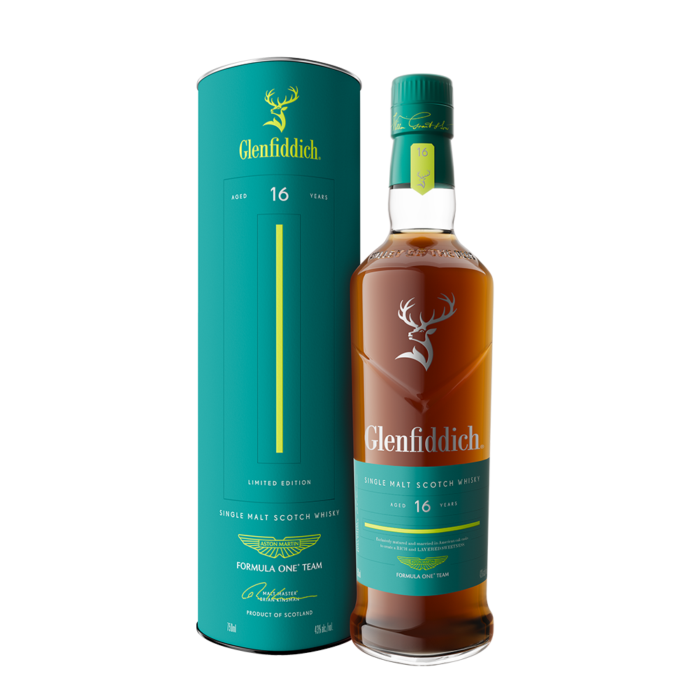Glenfiddich x Aston Martin Formula One 16 Year Old Scotch Glenfiddich 