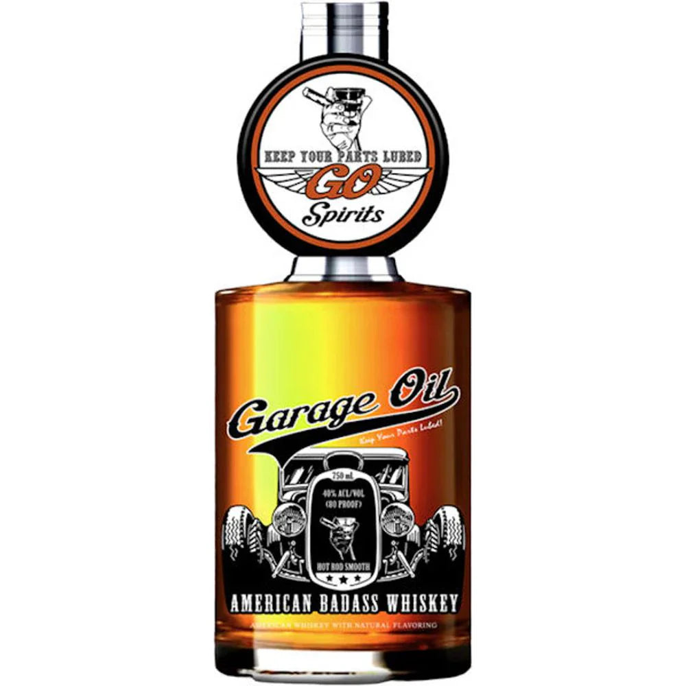 Garage Oil Spirits American Badass Whiskey 750ml Whiskey Garage Oil Spirits 