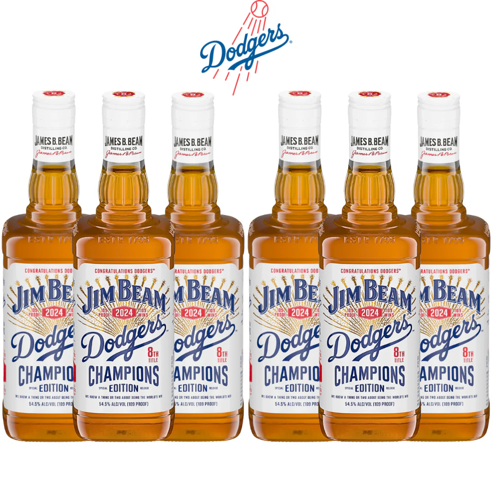 Jim Beam Dodgers 8th Champions Edition 6pk Bourbon Jim Beam 