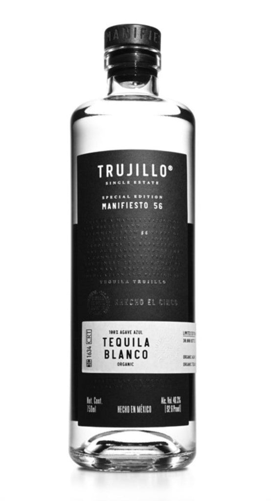 Trujillo Tequila Blanco Manifiesto 56 Tequila Trujillo Tequila 