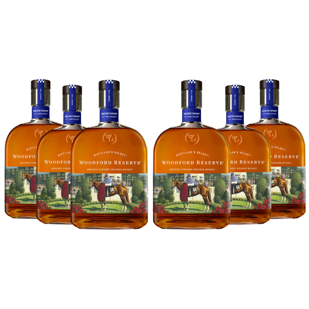 Woodford Reserve 2023 Kentucky Derby 149 (6 Bottle Bundle) Bourbon Whiskey Woodford Reserve 