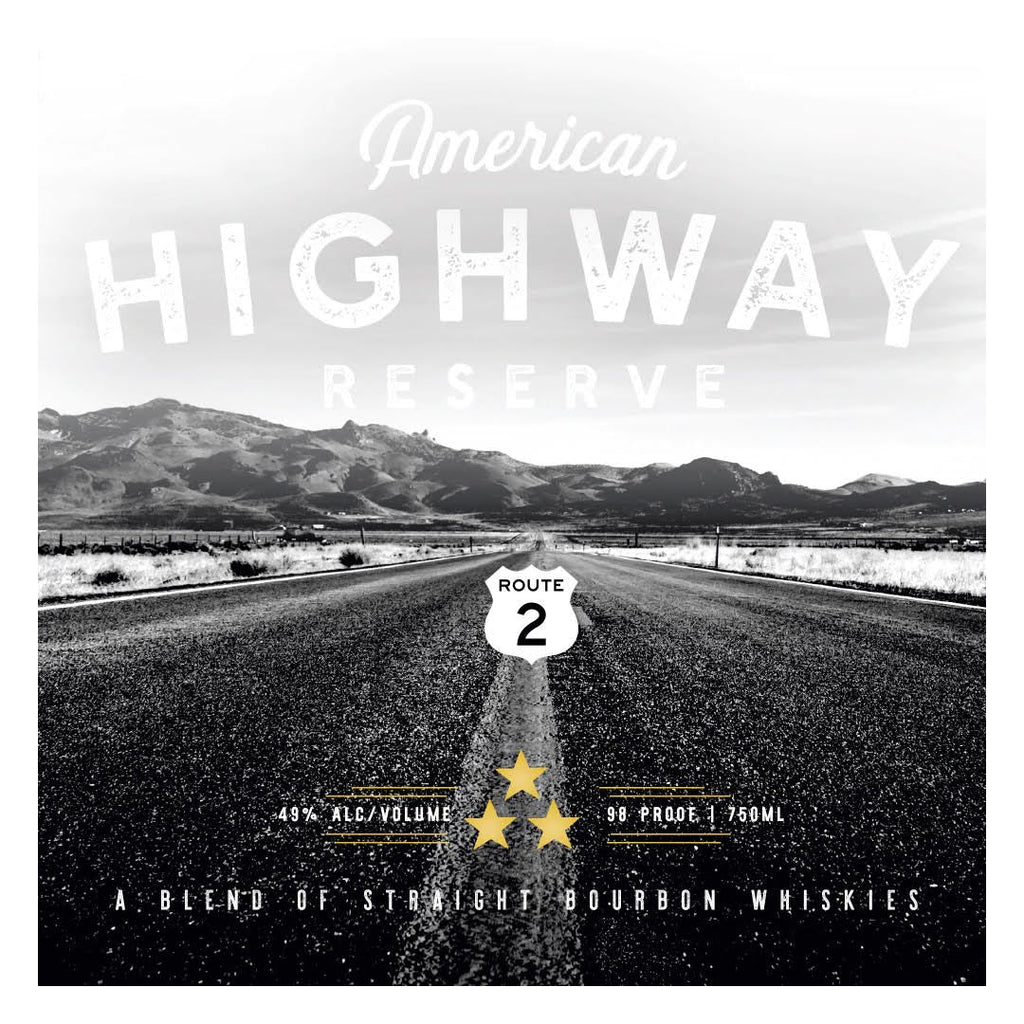 American Highway Reserve Bourbon Route 2 By Brad Paisley Straight Bourbon Whiskey American Highway 