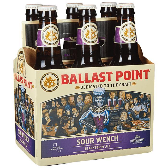 Ballast Point Sour Wench Blackberry Ale Beer Ballast Point 
