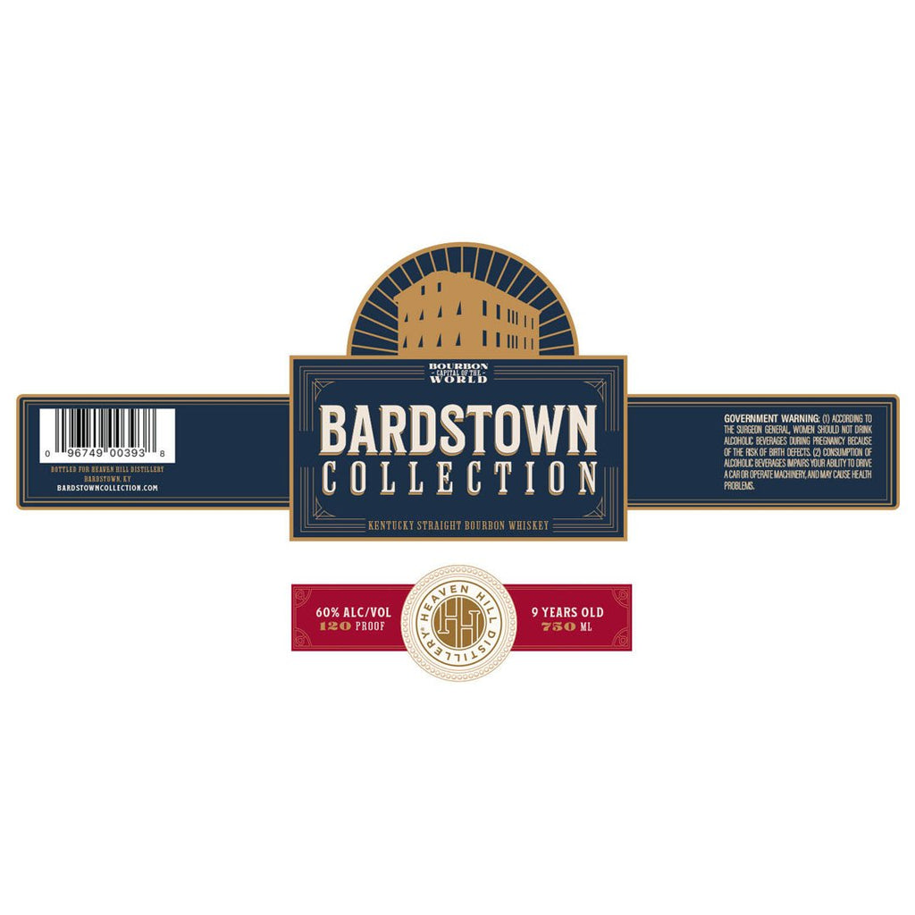 Bardstown Bourbon Company Bardstown Collection 9 Year Heaven Hill Bourbon Kentucky Straight Bourbon Whiskey Bardstown Bourbon Company 