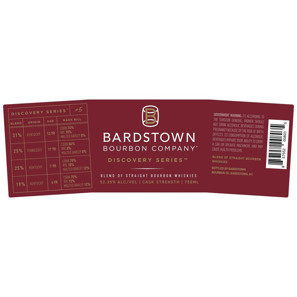 Bardstown Bourbon Company Discovery Series #5 Straight Bourbon Whiskey Bardstown Bourbon Company 