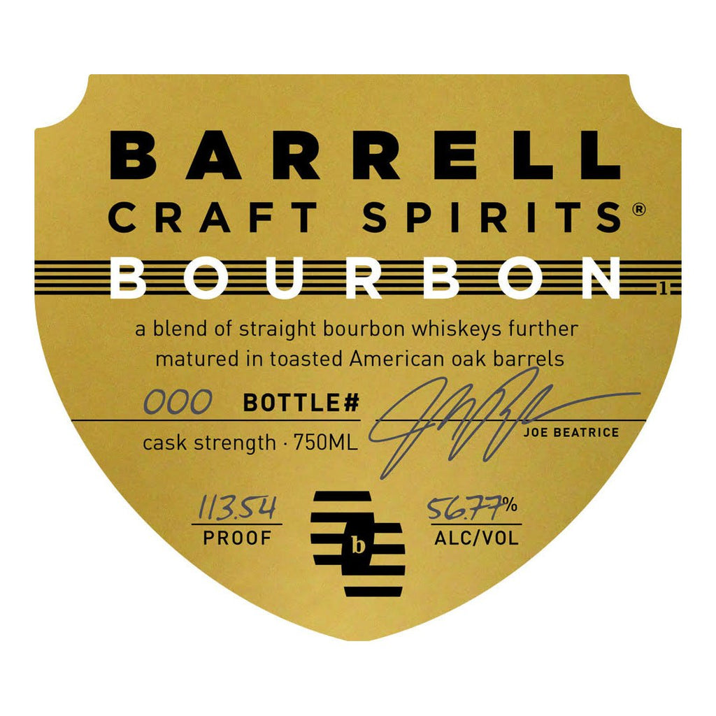 Barrell Bourbon Gold Label Bourbon Whiskey Barrell Bourbon 