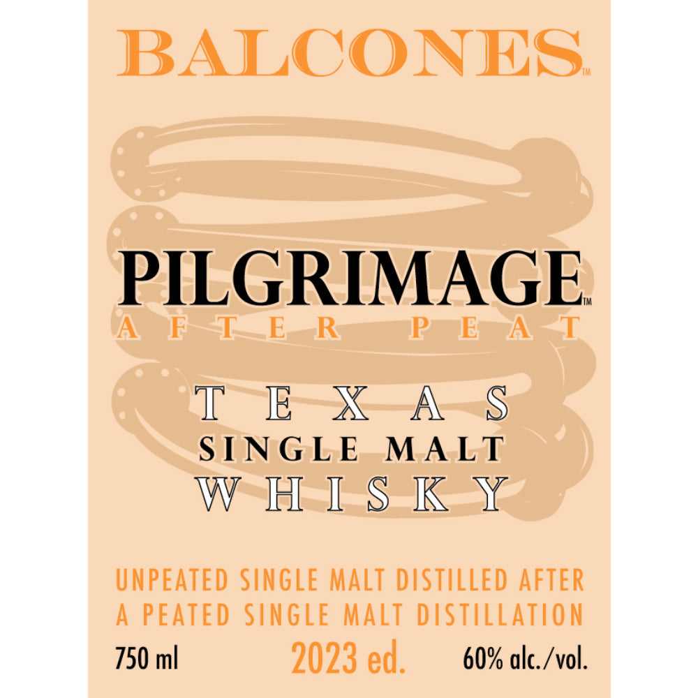 Balcones Pilgrimage After Peat Single Malt Whisky 2023 Edition