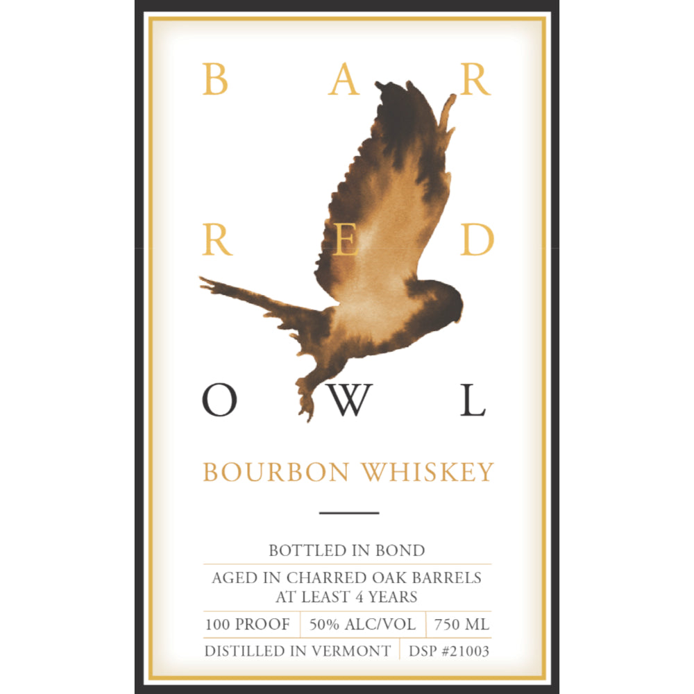 Barred Owl 4 Year Old Bottled in Bond Straight Bourbon