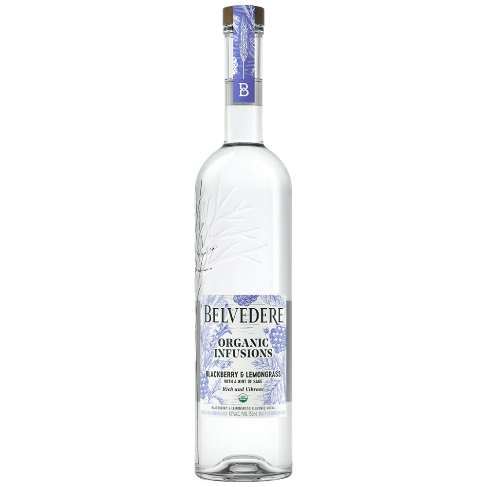Belvedere Blackberry & Lemongrass Organic Infusions Vodka Belvedere Vodka 