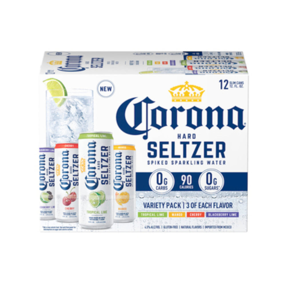 Corona Hard Seltzer Spiked Sparkling Water Variety Pack