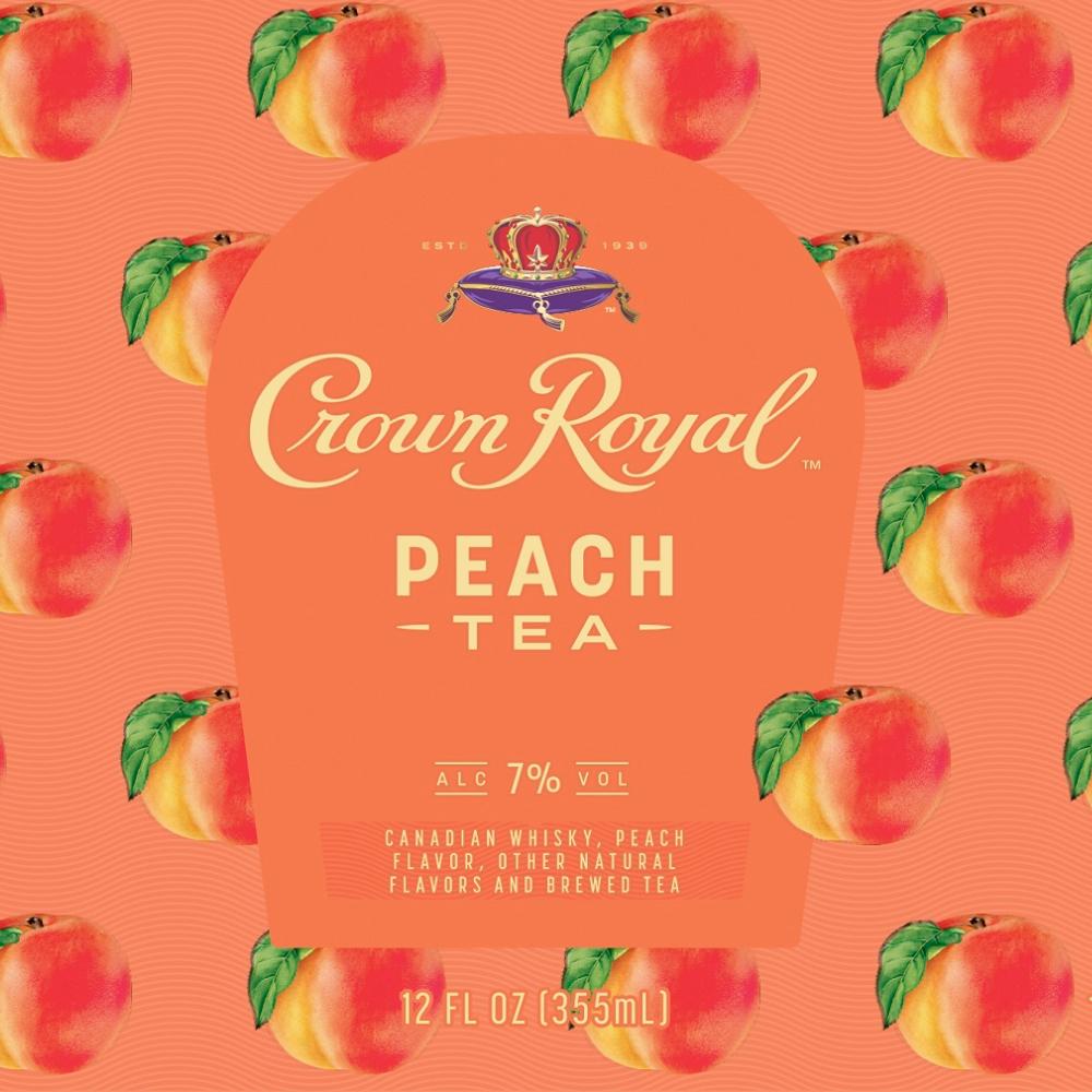 Crown Royal Peach Tea Canned Cocktails Crown Royal 