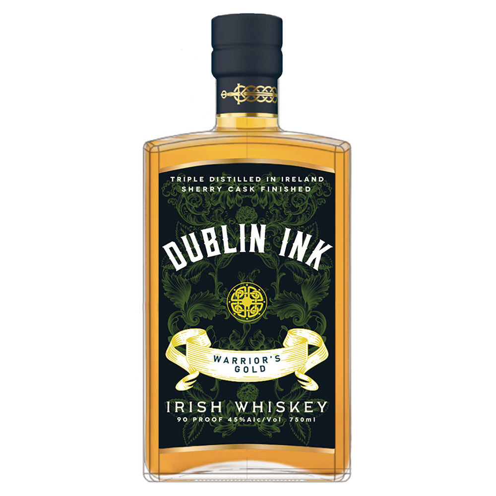 Dublin Ink Warriors Gold Irish Whiskey