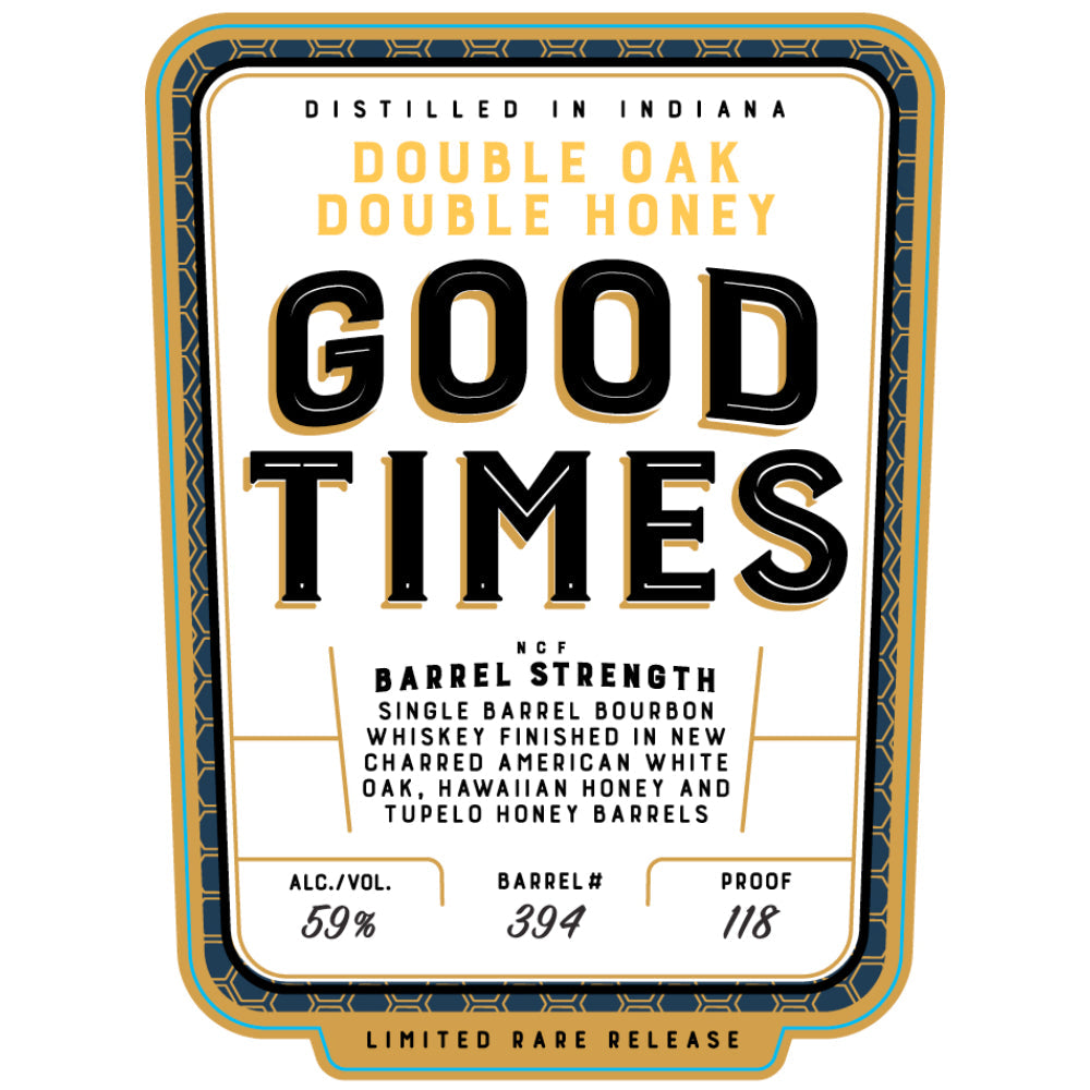 Good Times Double Oak Double Honey Bourbon