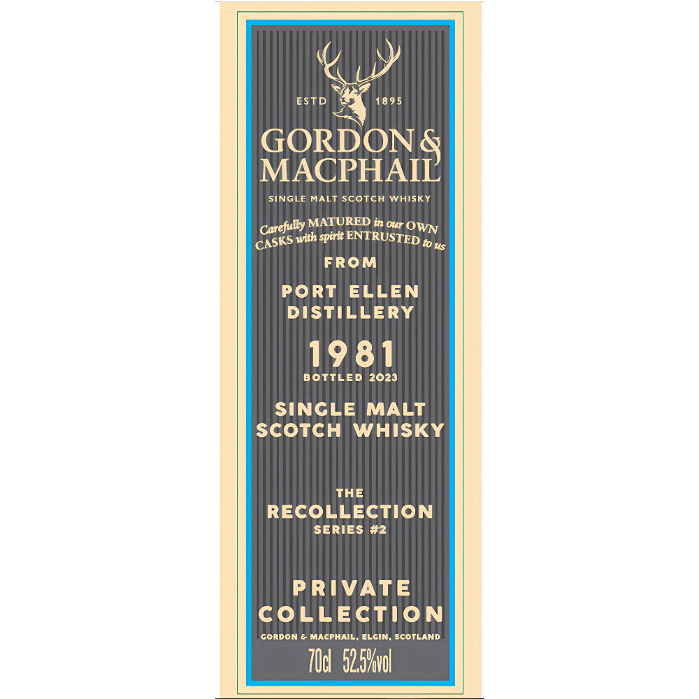 Gordon & Macphail The Recollection Series #2 42 Year Port Ellen Distillery