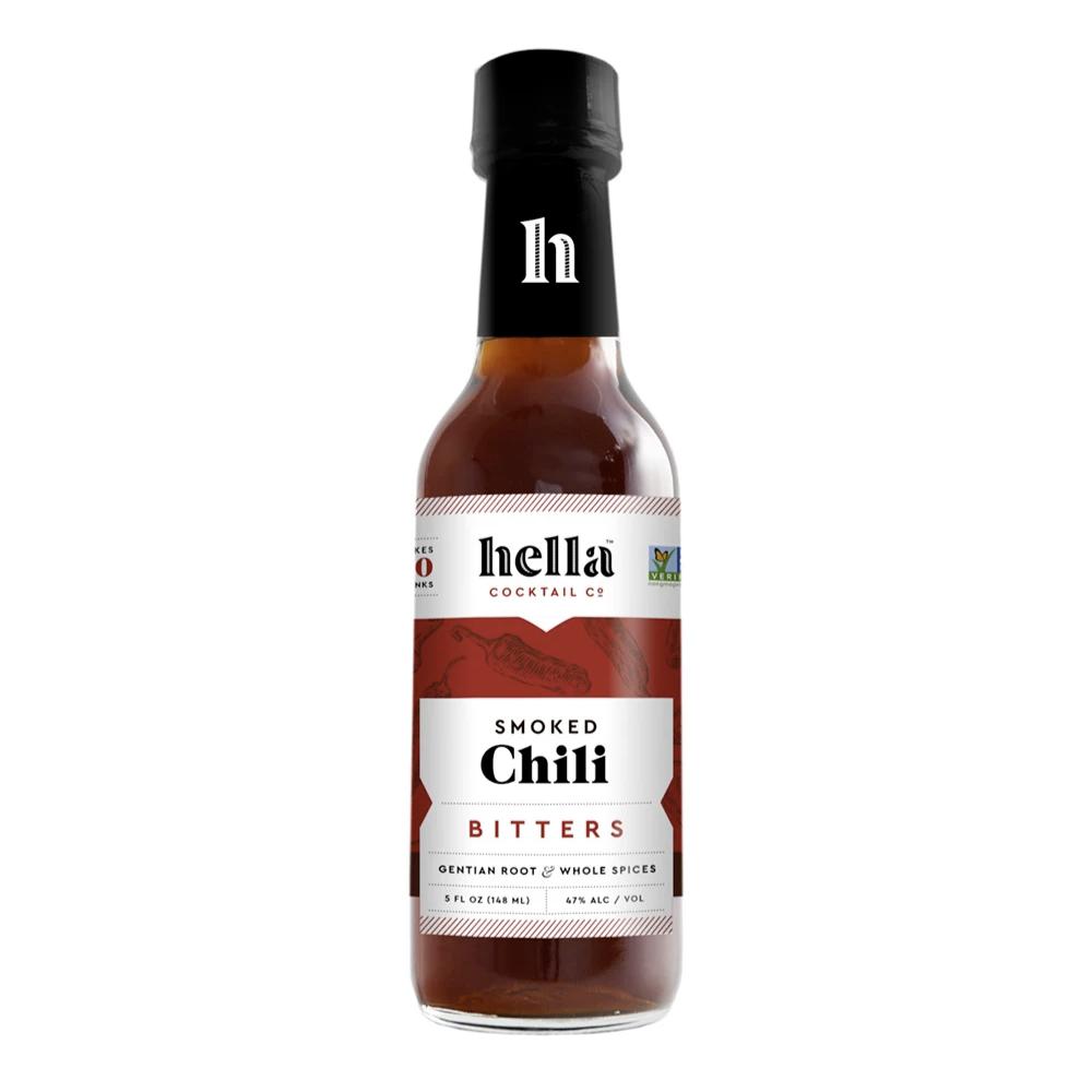 Hella Cocktail Smoked Chili Bitters 5 OZ Bitters Hella Cocktail Co. 