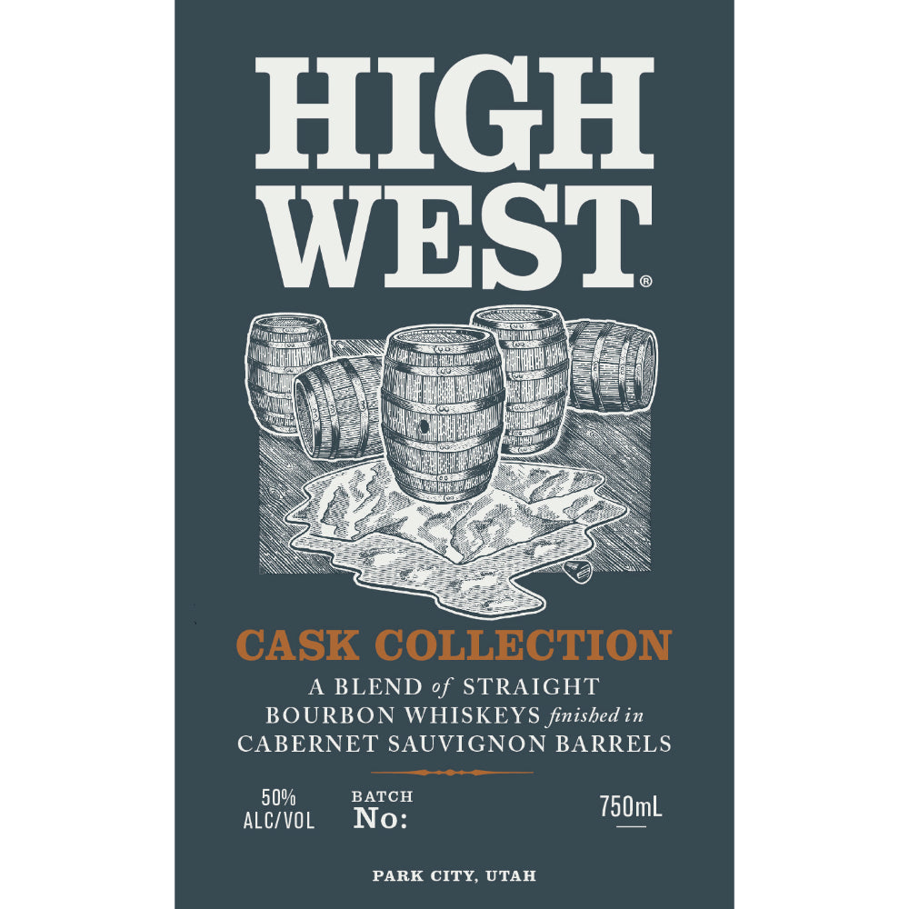 High West Cask Collection Bourbon Finished in Cabernet Sauvignon Barrels Bourbon High West Distillery 